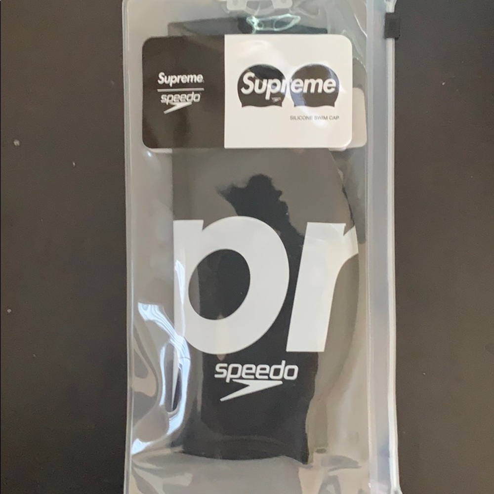 Supreme Swim Cap Black